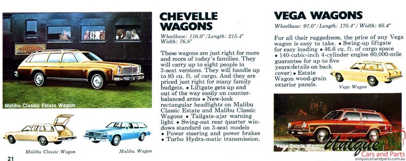 1976 Chevrolet Full-Line Brochure Page 5